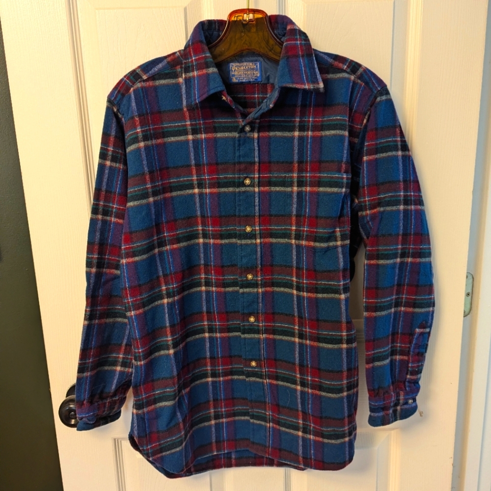 Vintage Pendleton Button-Up, Size Medium - image 1